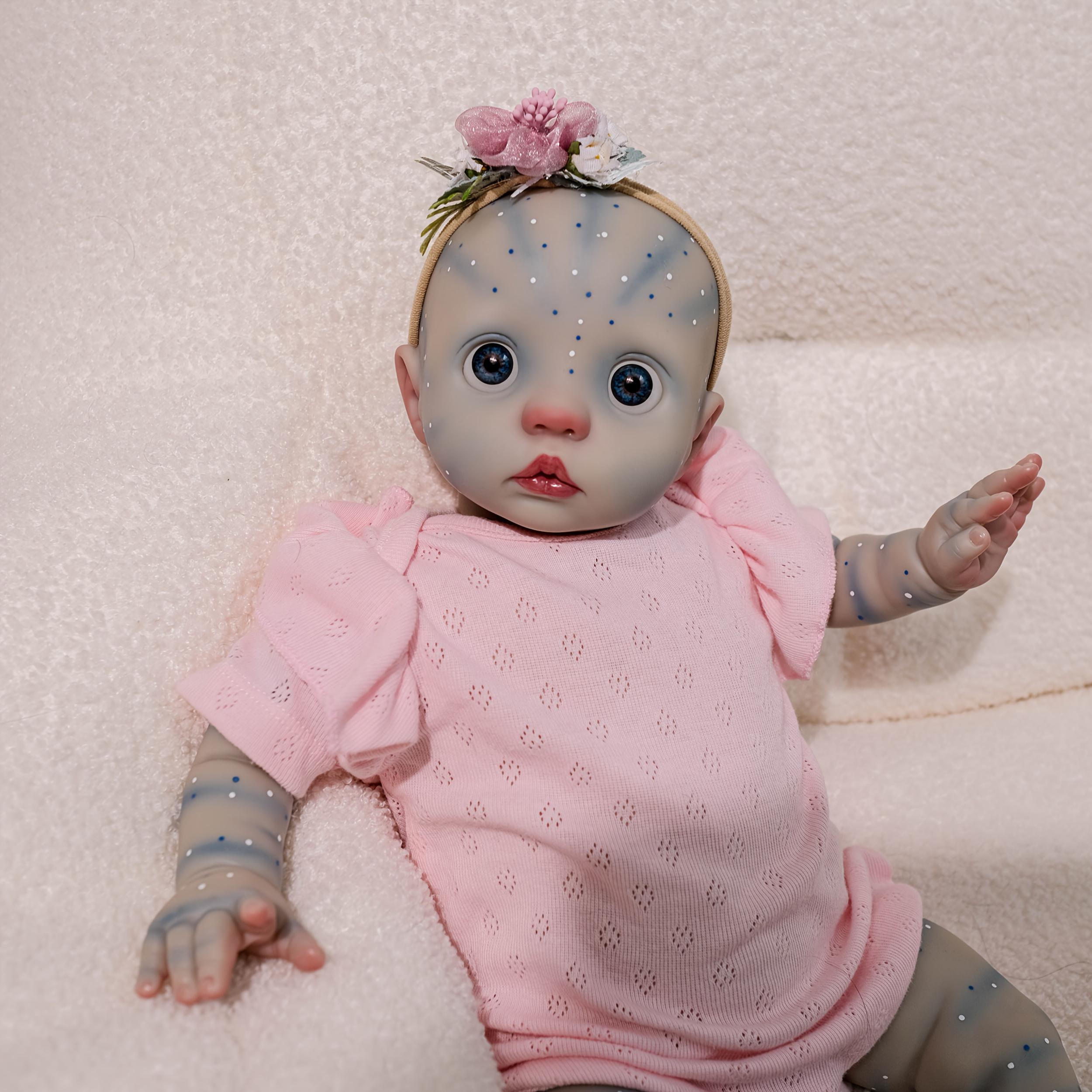 16 inch Soft Body Reborn Peeka Youngsters Doll Lifelike Youngsters Pink