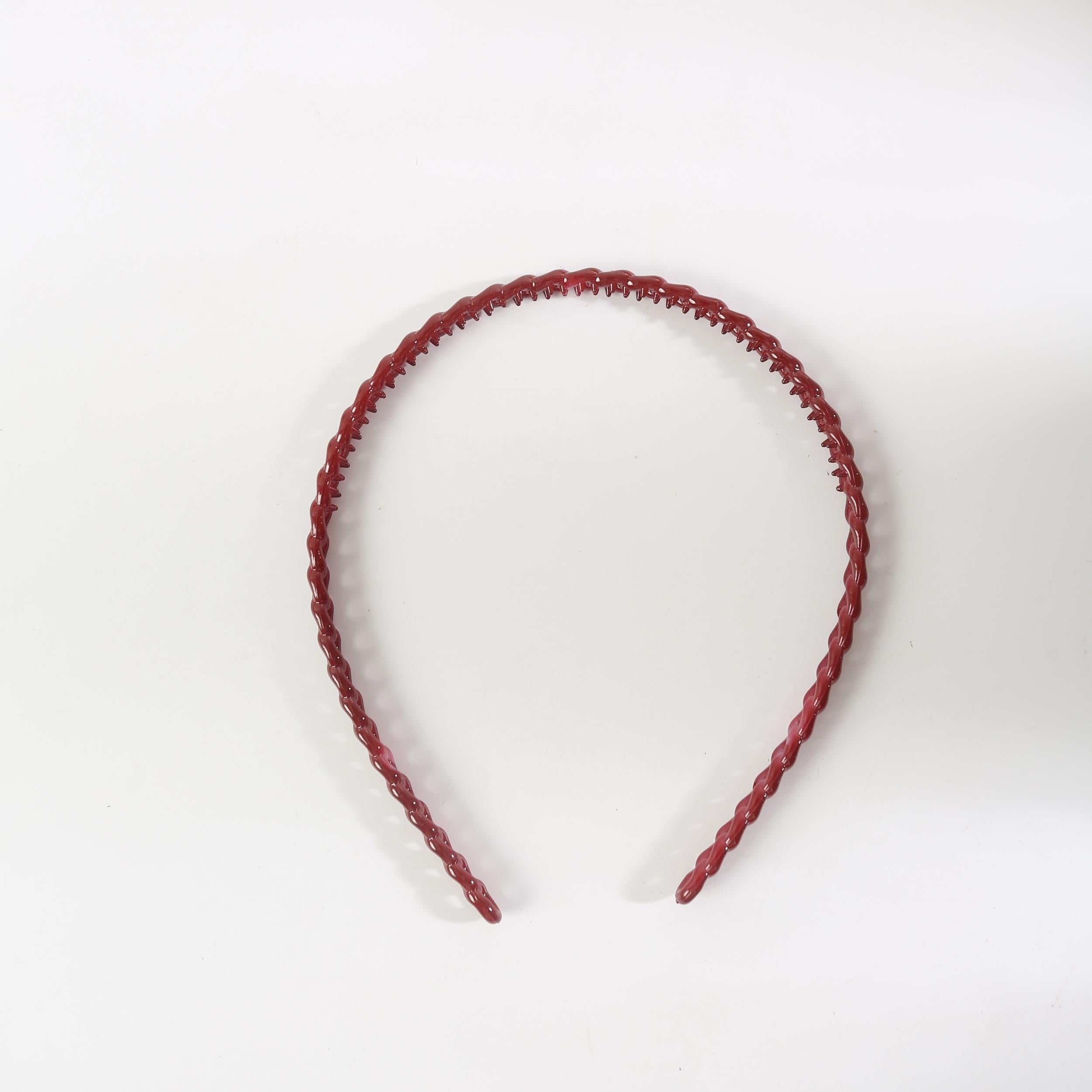 Plastic Wavy Hair Hoop Bright Head Hoop Hair Accessories