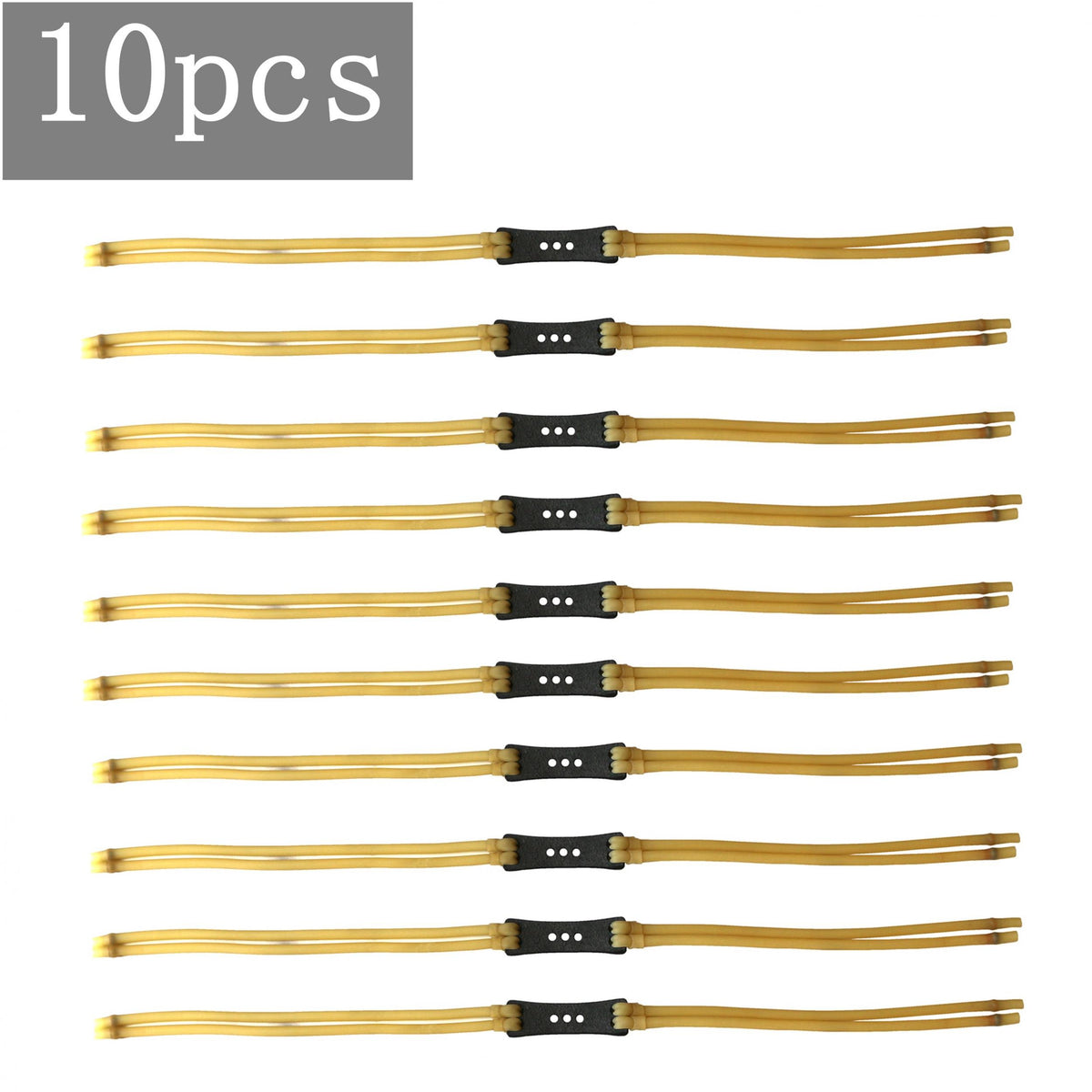 10pcs 3050 Large Batch Slingshot Rubber Bands Replacement for Shooting Games