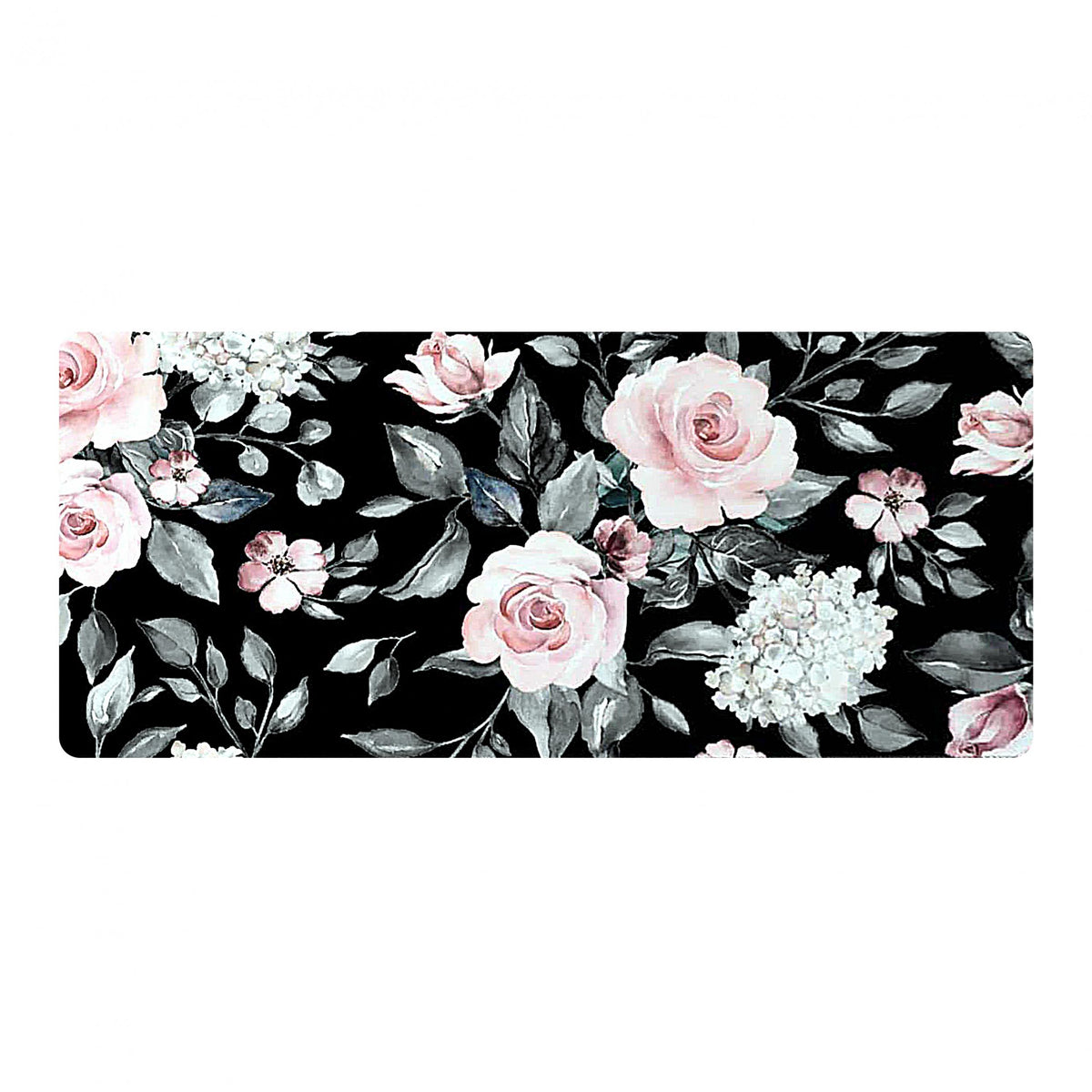 Desk Accessories Flowers Mouse Pad 89x39 Cm