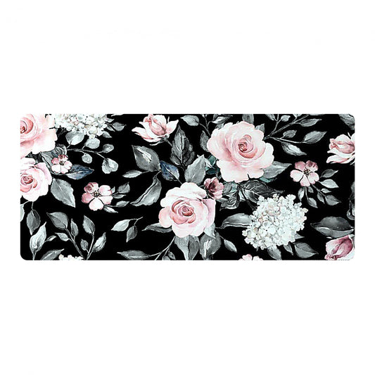 Desk Accessories Flowers Mouse Pad 89x39 Cm