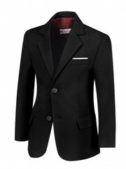 Boys Blazer Slim Suit Coat Formal One Button Jacket