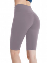 High Waist Biker Shorts Slim Leggings Women's Clothing