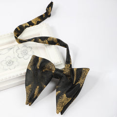 Men's Retro Noble Banquet Party Bow Tie Shirt Suit Accessories