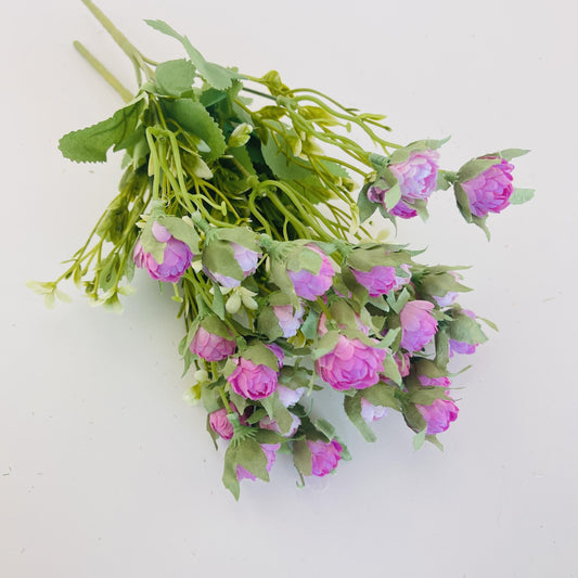 Set of 2 Bouquets 5 Head Chrysanthemum Artificial Flowers