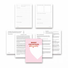 Anxiety Relief Diary A5 Notebook for Self Care and Mindfulness