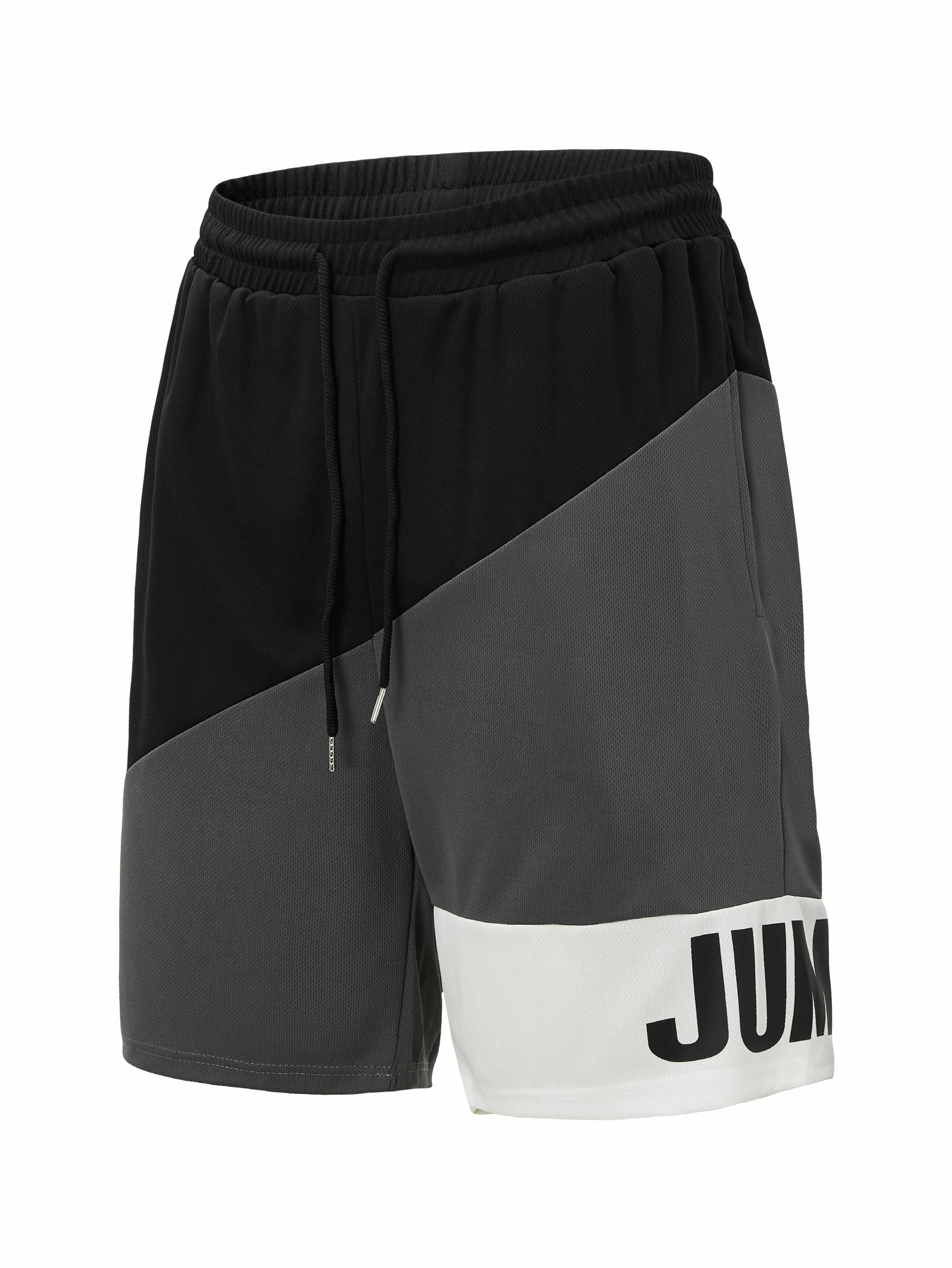 Men's Block Shorts Breathable Quick Drying Highly Stretch Shorts