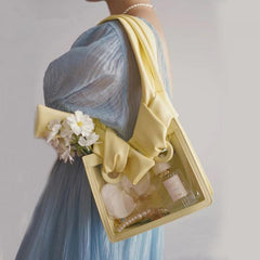 Summer Beach Small Bag Transparent Messenger Bag Female Bag One-Shoulder Armpit