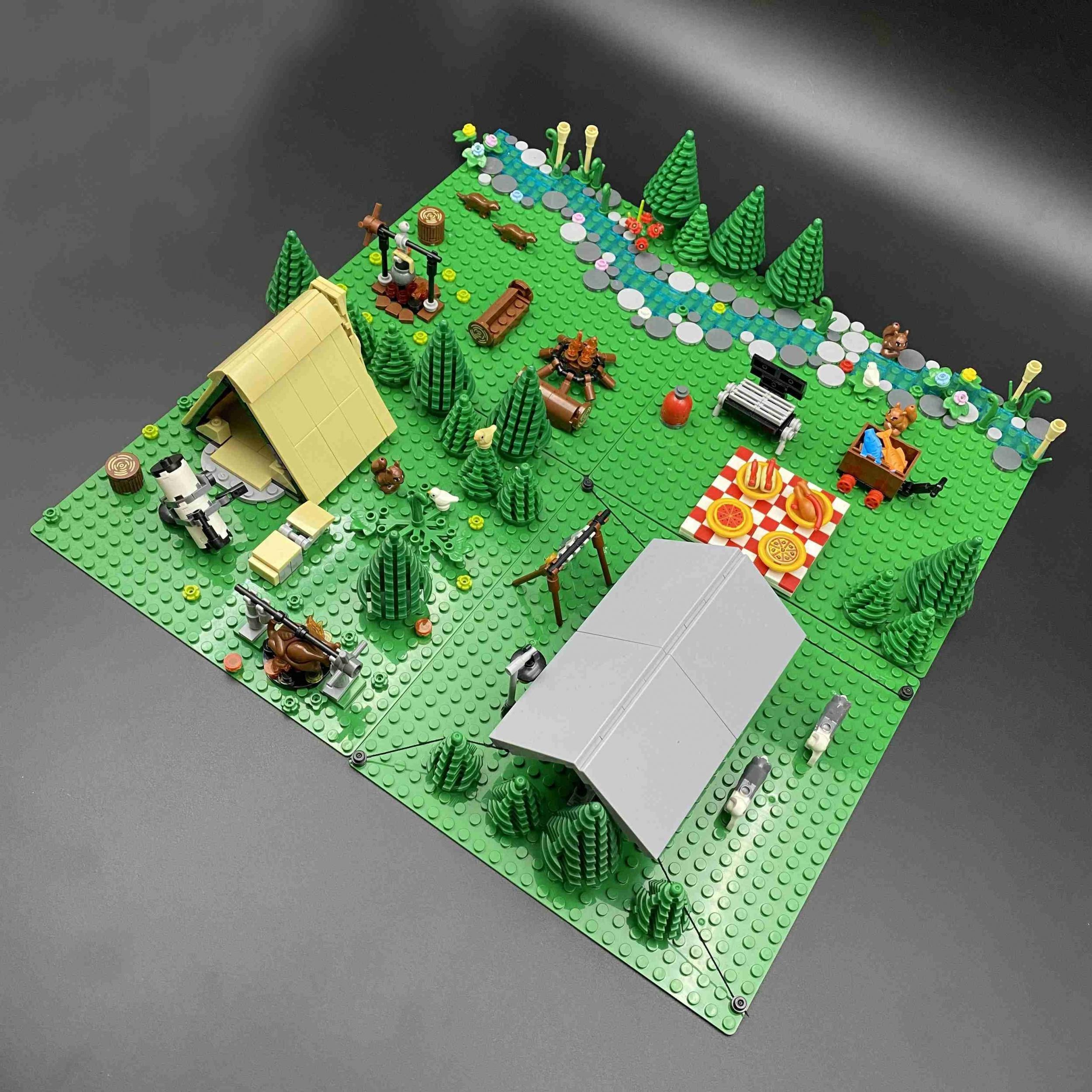 Outdoor Camping Picnic Equipment Tent BBQ Chair Toy Set