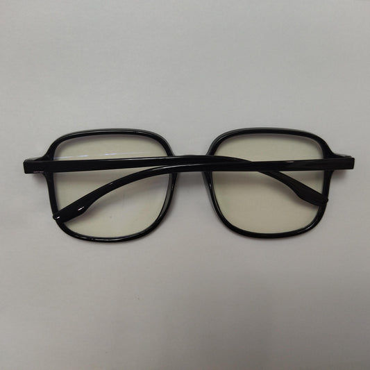 Square Frame Light Blocking Glasses Clear Lens Computer Eyeglasses