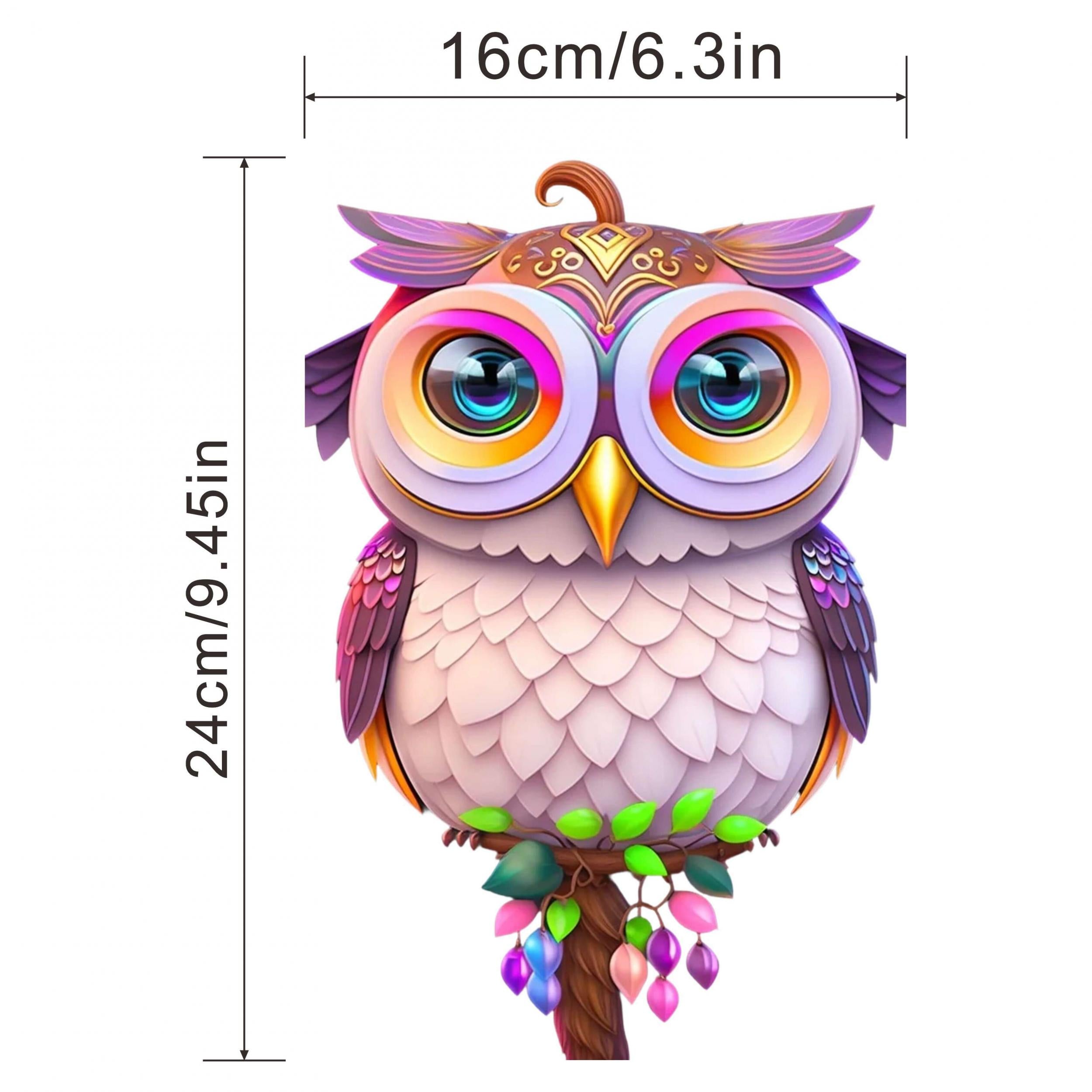Men's Owl DIY Thermal Patches Heat Transfer Vinyl Film