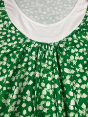  Casual Ruched Floral Print Tank Dress
