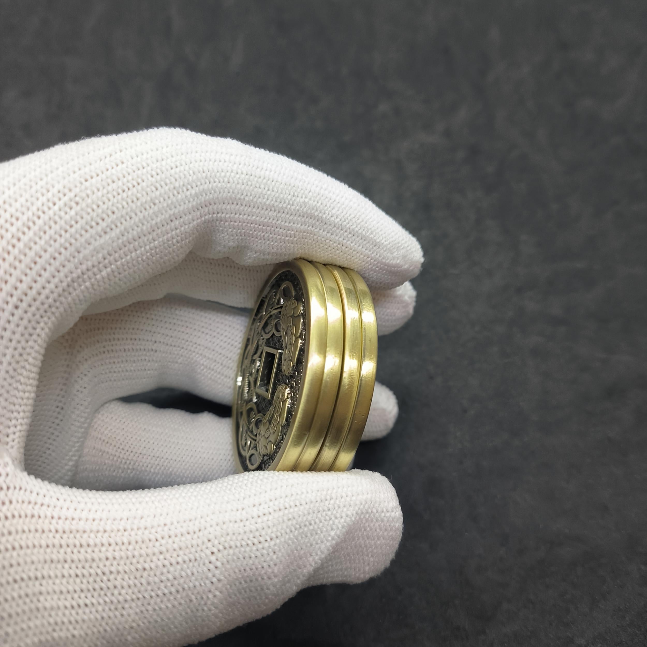 Chinese Traditional Prosperity Coin for Wealth Attraction
