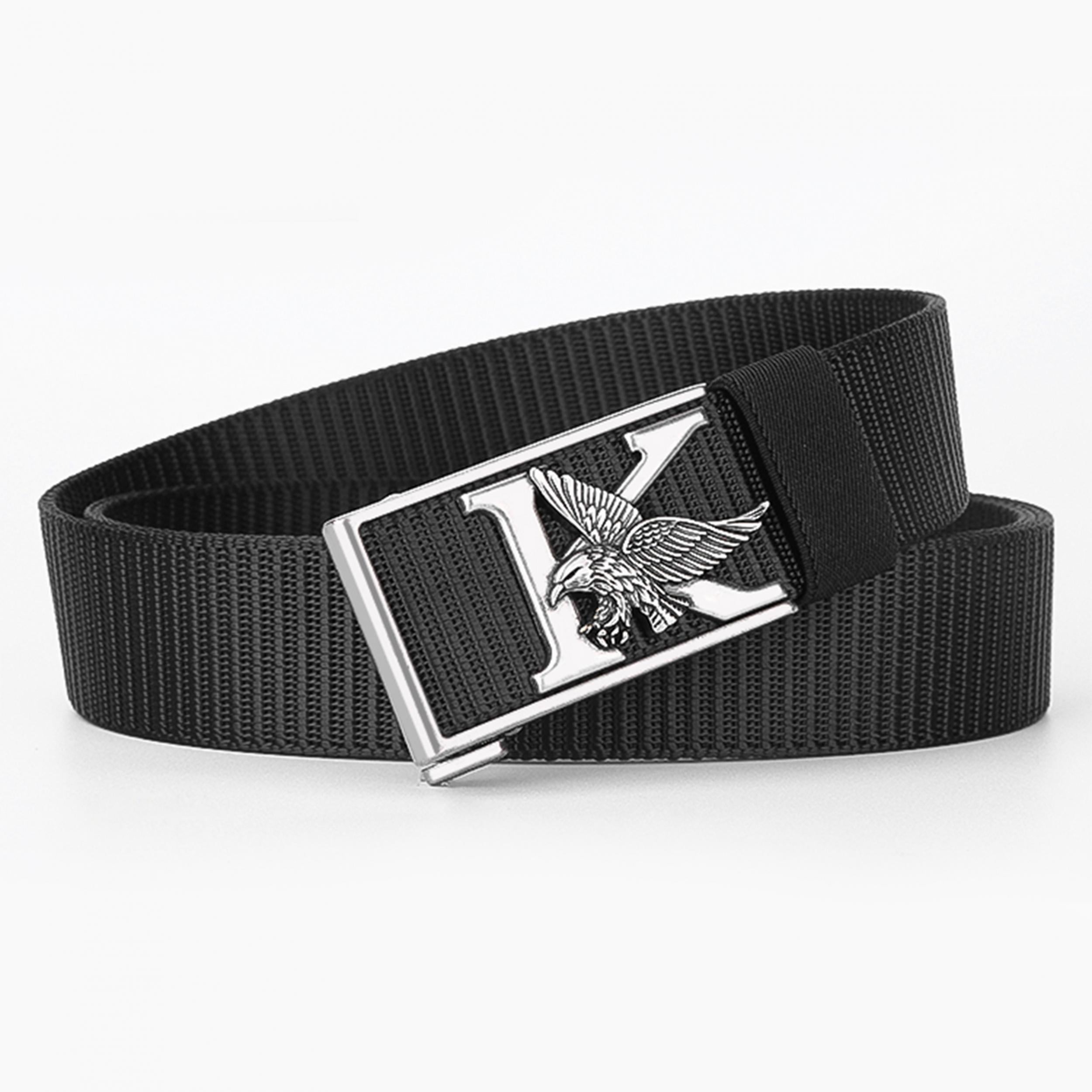 Eagle Auto Buckle Casual Sports Belt for Men