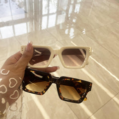 Retro Square Sunglasses Women Classic Vintage Sun Glasses