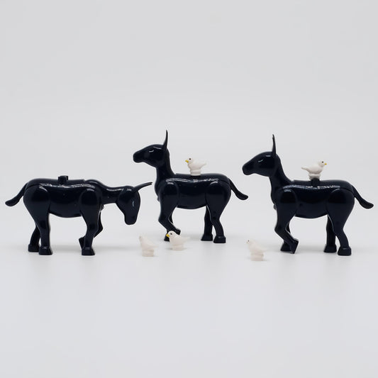 Animal Building Blocks Accessories Donkey Bird Dove Classroom Rewards Christmas