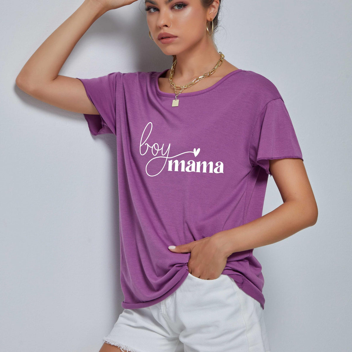 Graphic Casual Sports T-Shirt for Women