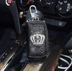 Crocodile Pattern Key Case Large Capacity Organizer