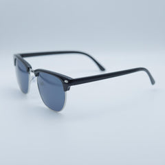 Rivet Square Sunglasses Mirrored UV400 Sun Shades + Case
