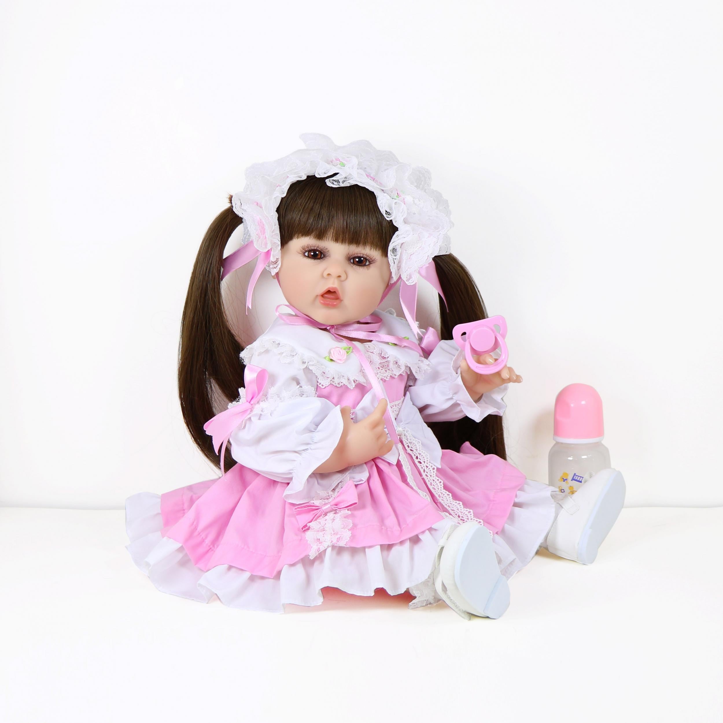 55 88 Cm Full Plastic Princess Rapunzel Doll with Accessories