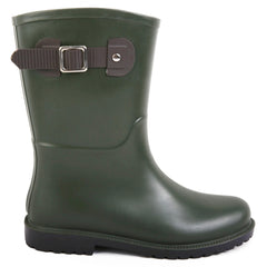 PVC Buckle Decor Non Slip Rain Boots Waterproof Lightweight Garden Beach Shoes