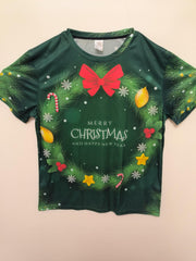 Christmas Style Pattern Men's T Shirt - Short Sleeve Top