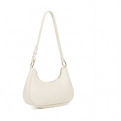 Minimalist Crescent Bag Stylish PU Leather Hobo Shoulder Bag