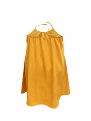  Casual Dress Women's Plus Round Neck Backless Loose Fit Dress