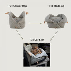 Portable Dog Bag for Traveling with Large Capacity