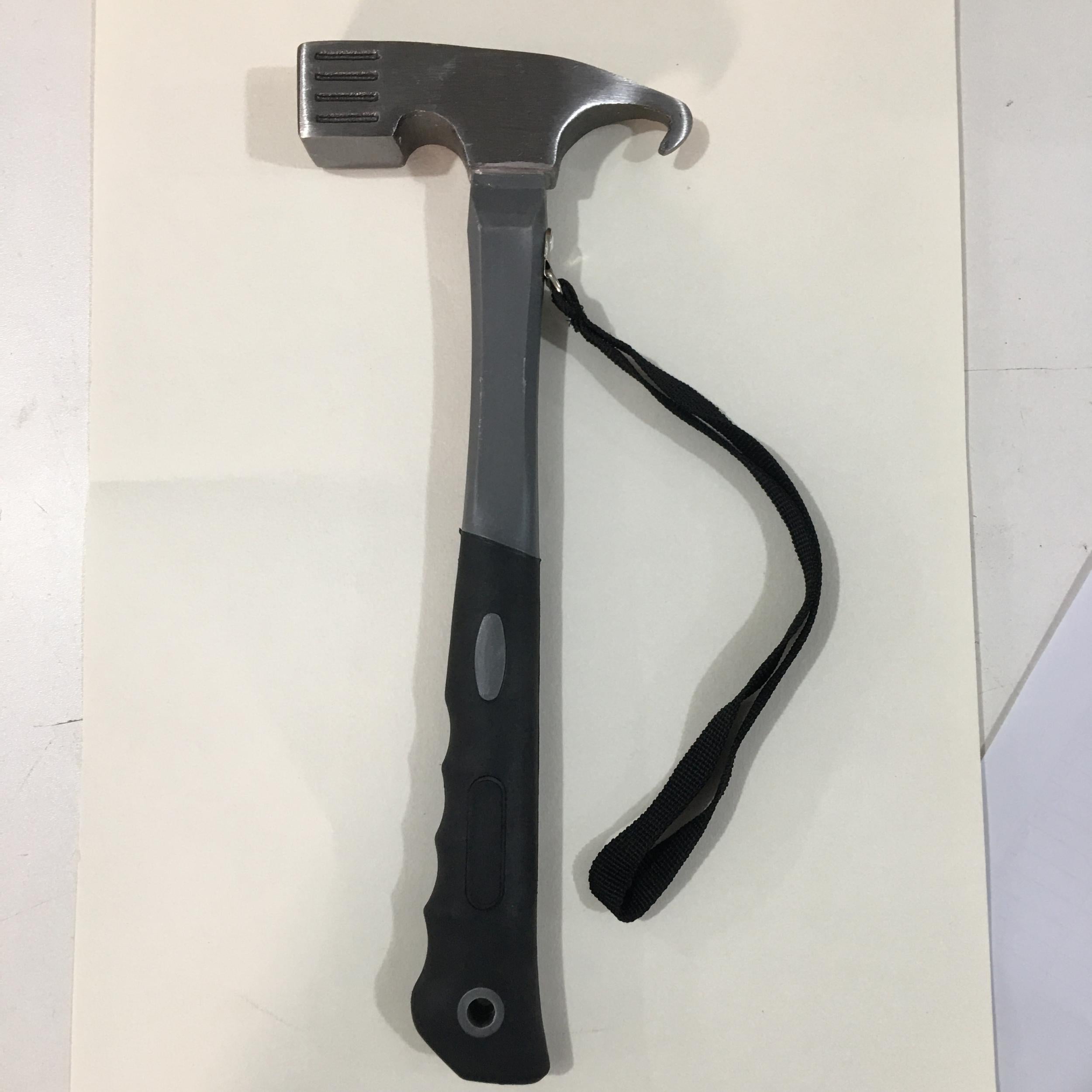 Stainless Steel Camping Hammer with Wood Handle