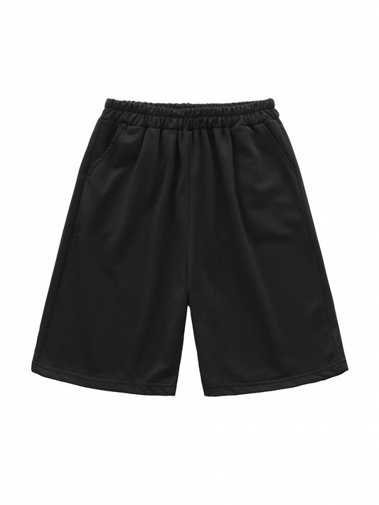 Boys Solid Quick drying Shorts For Summer Outdoor