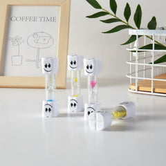 6 Pack Smiley Face Hourglass Timer Student Swimming Timer