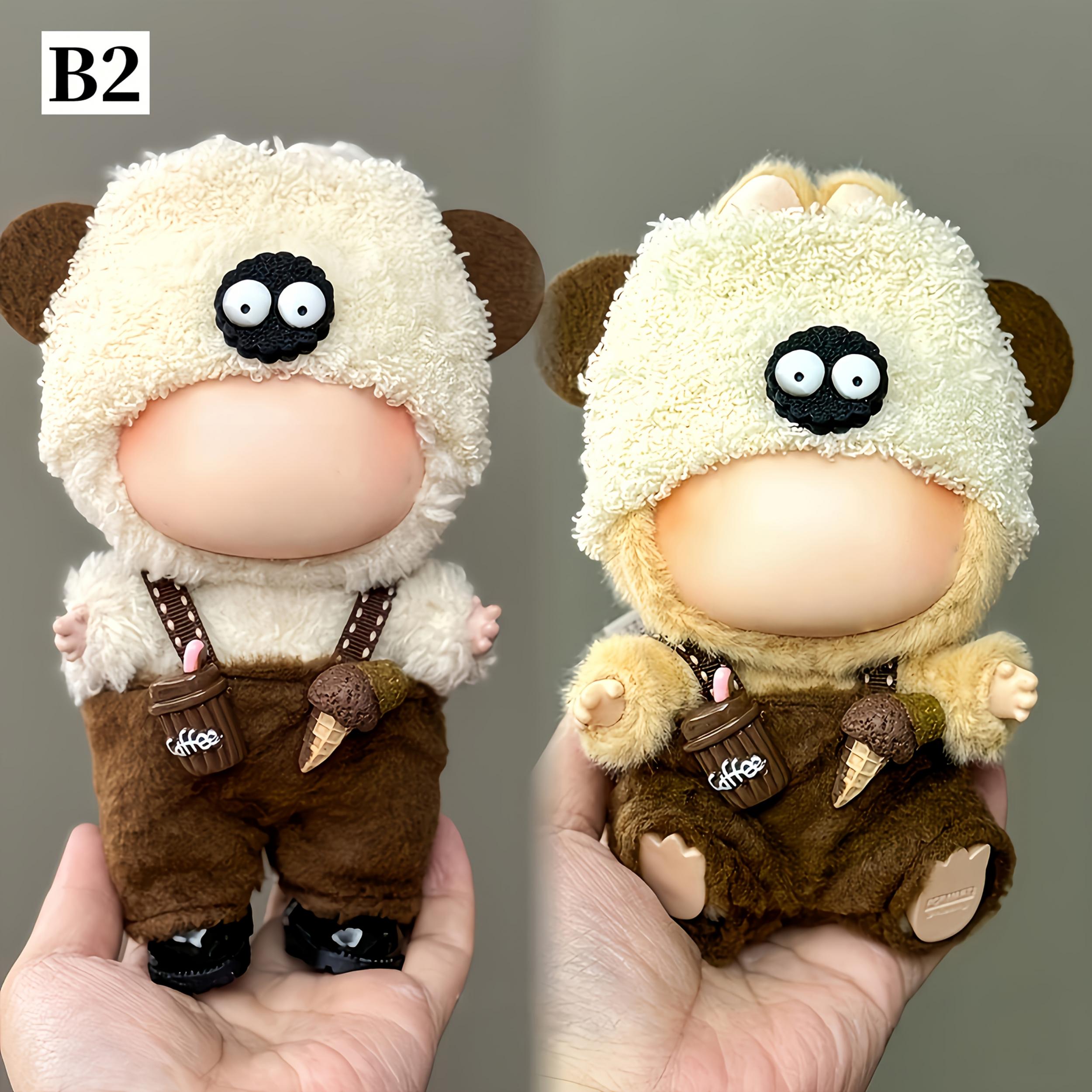 LABUBU Doll Clothes Set for 16 Inch Dolls - DIY Outfit Accessories - Gift