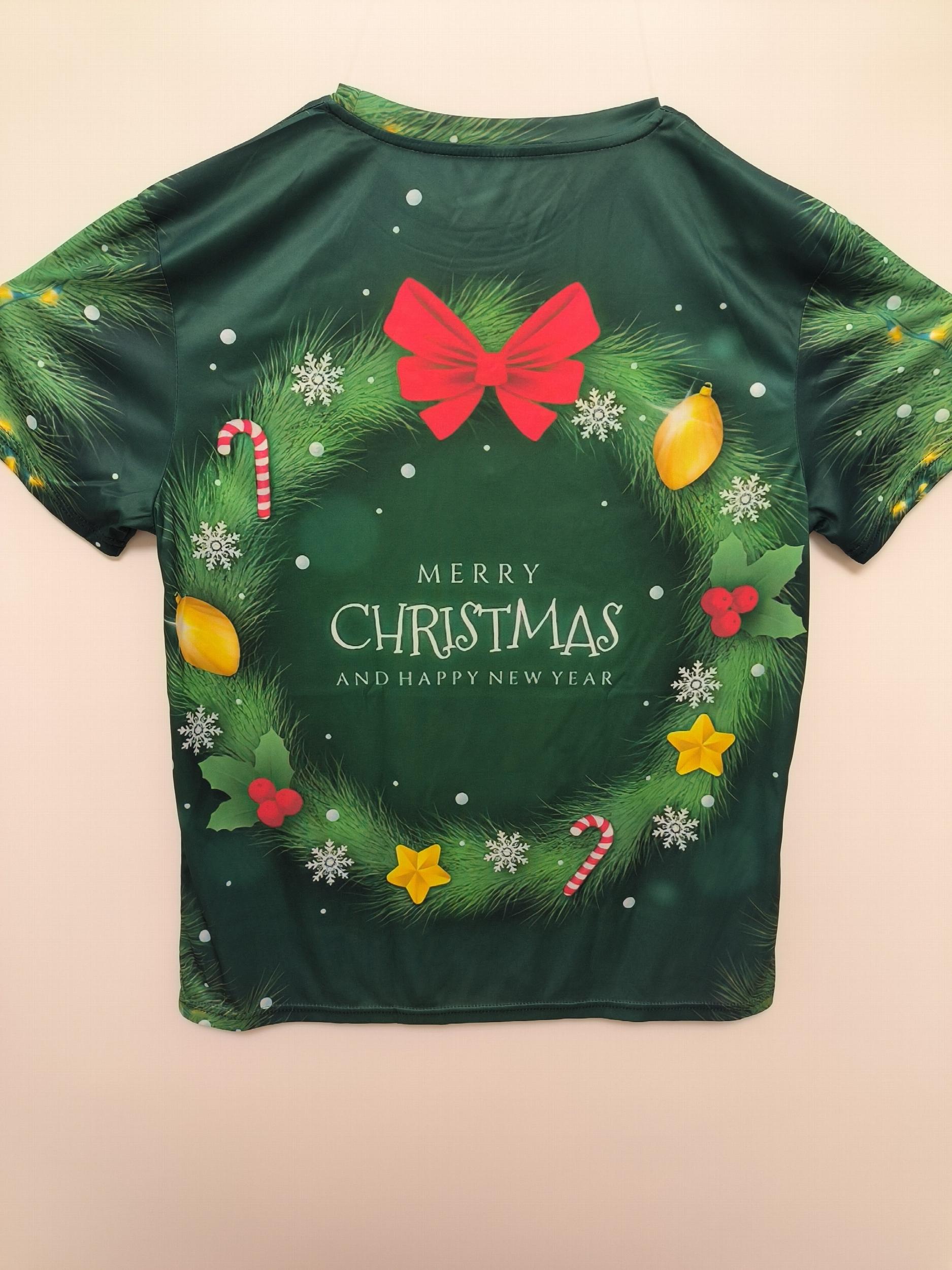 Christmas Style Pattern Men's T Shirt - Short Sleeve Top
