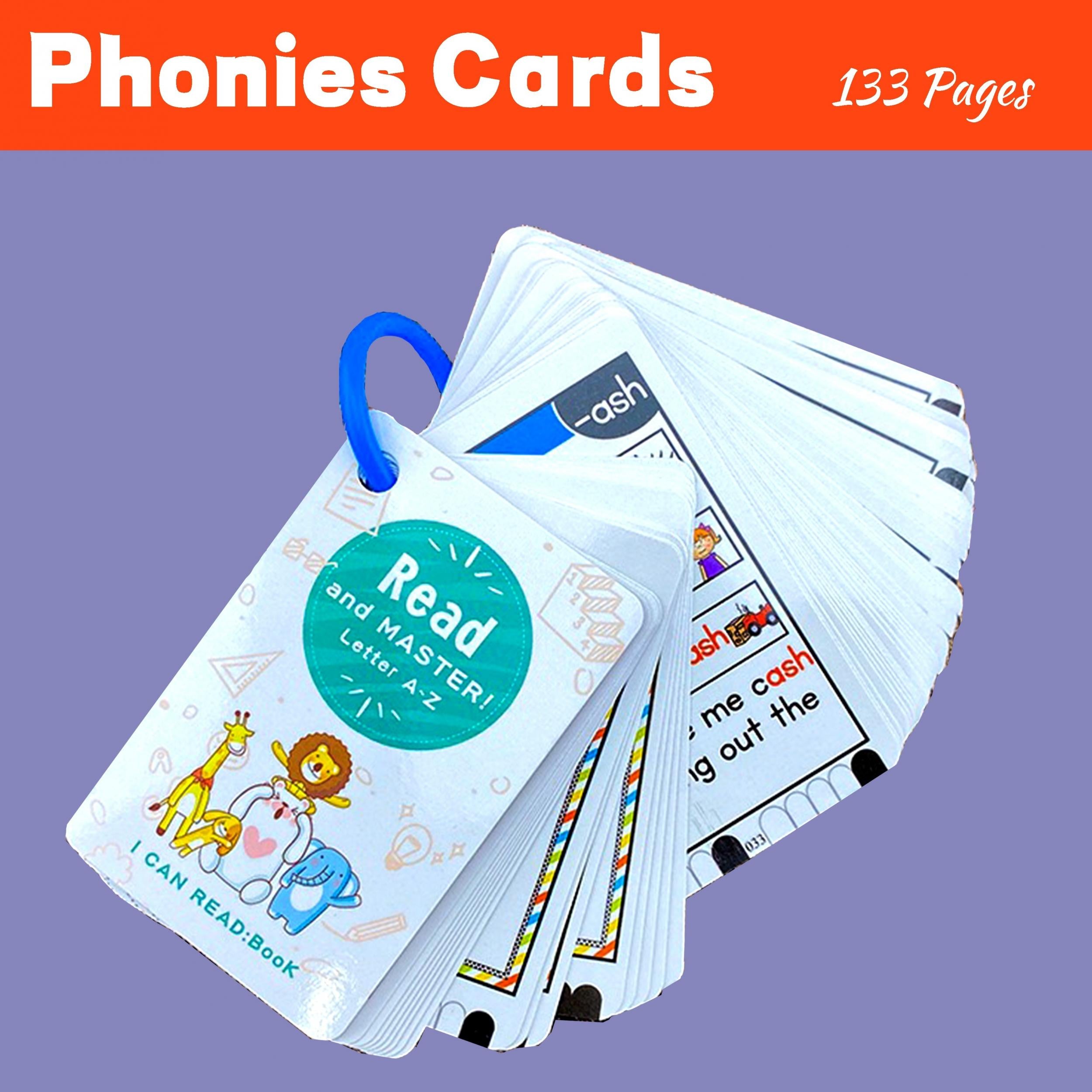 CVC Phonics Flashcards with Sight Words - Interactive Learning Toys