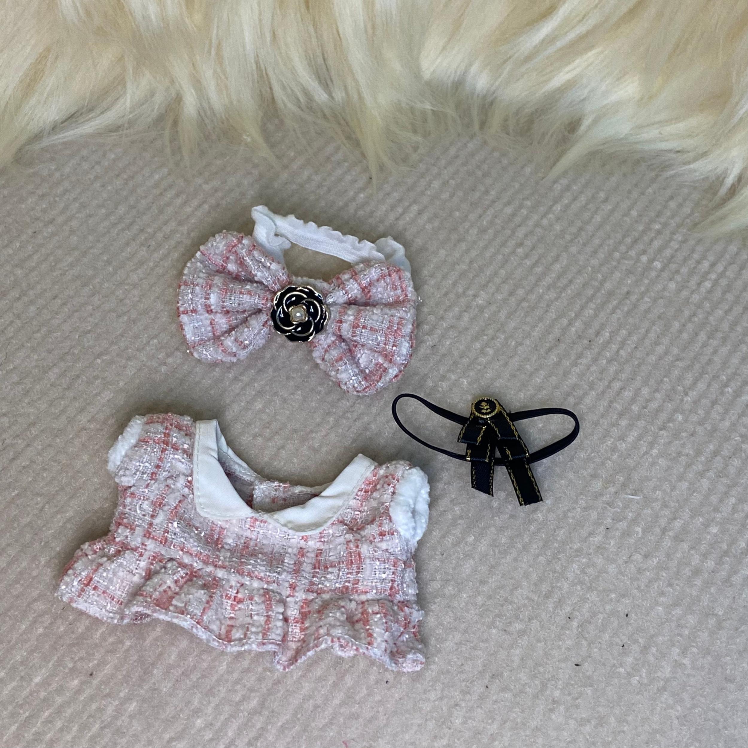 3pcs Doll Clothing Set Dress Doll Accessories for LA Dolls