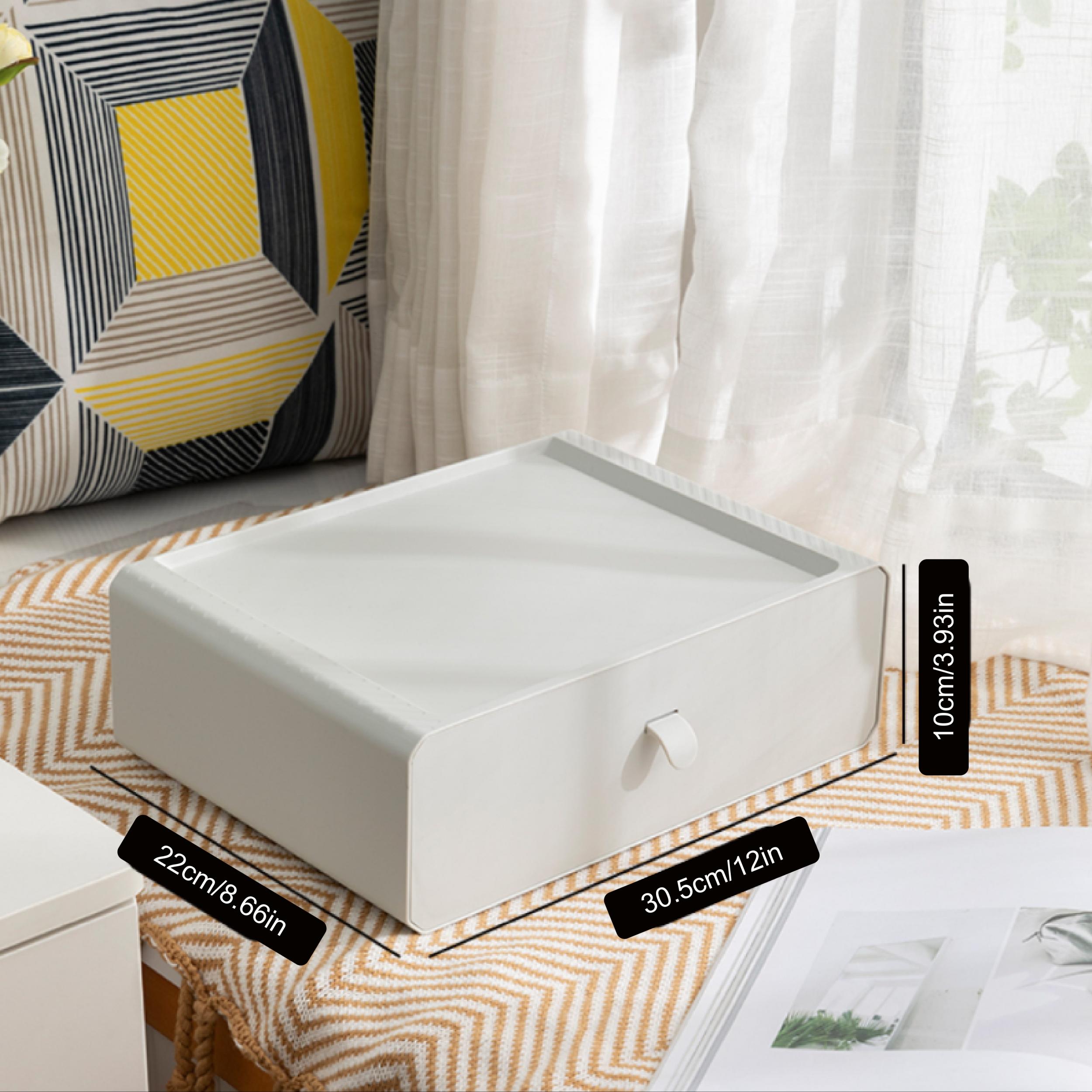 Underwear Drawer Storage Box Grid Organizer Tie Belt Socks Divider