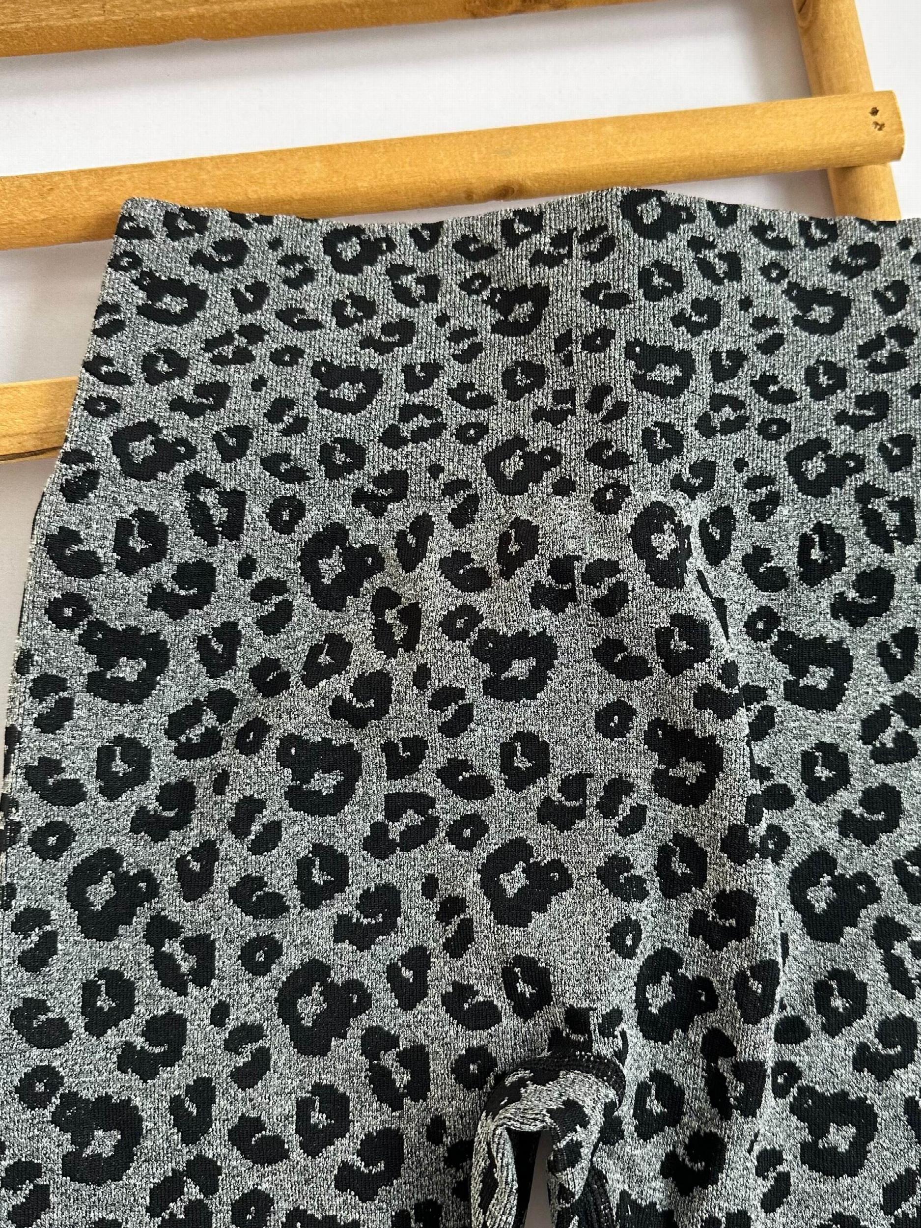Leopard Print Yoga Pants High Stretch Leggings