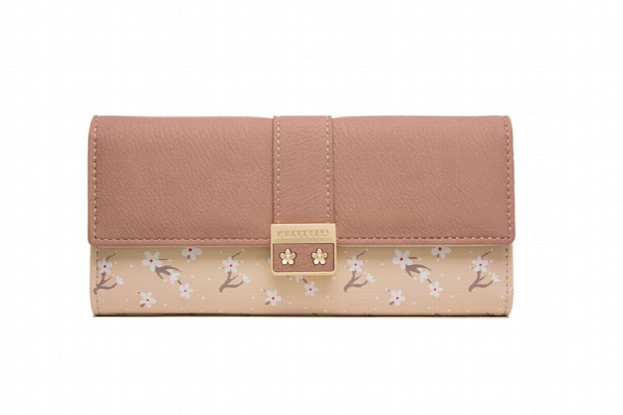 Pritty Women's Long Zipper Wallet with Large Capacity