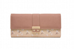 Pritty Women's Long Zipper Wallet with Large Capacity