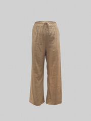  High Rise Wide Leg Trousers