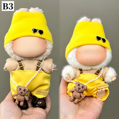 LABUBU Doll Clothes Set for 16 Inch Dolls - DIY Outfit Accessories - Gift