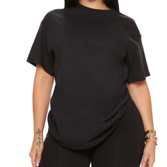 Casual 2 Piece Set Short Sleeve T-shirt & Biker Shorts Outfit