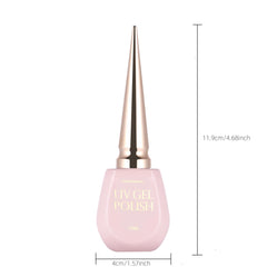 6-Piece Fall Gel Nail Polish Set Neutrals Purple Grey Gel Polish