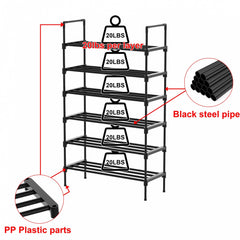 1pc Layer Shoe Rack Shoe Storage Stand Household Shoe Storage And Organization