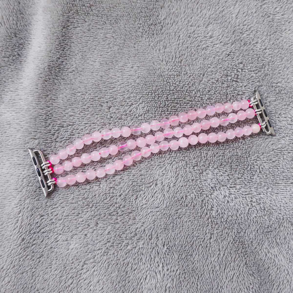 Pink Crystal Elastic Strap for Smart Watch