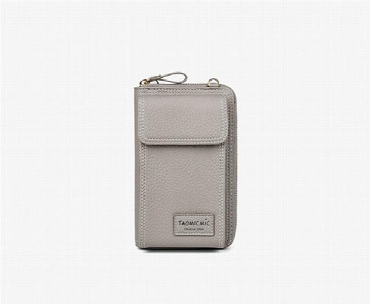 Small Leather Crossbody Shoulder Bag Women Mobile Phone Purse