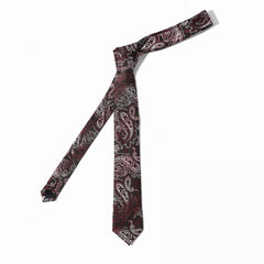 Men's Silk Necktie Floral Business Wedding Party Gift For Men