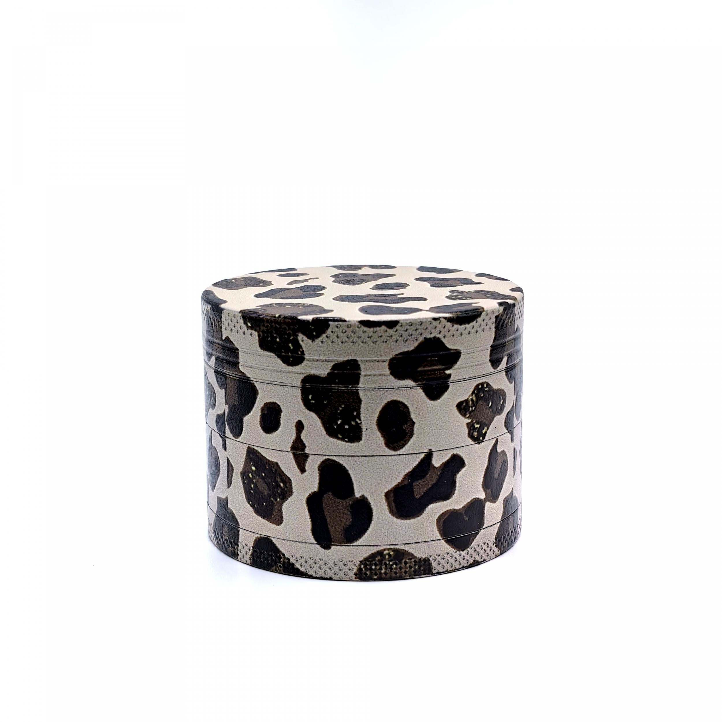 Cow Print Spice Grinder Metal Kitchen Gadget