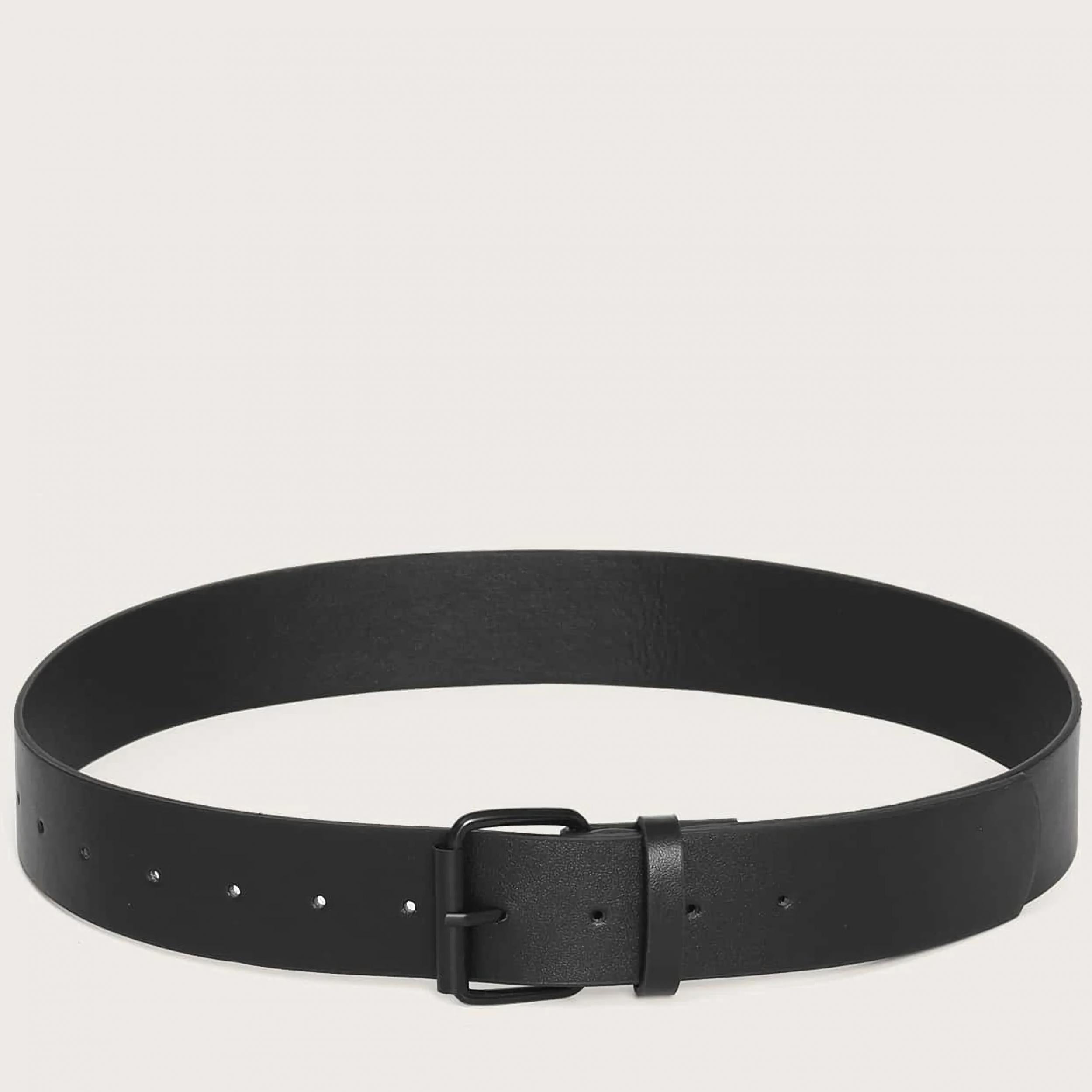 Unisex Vintage Leather Belt for Jeans Casual Wear